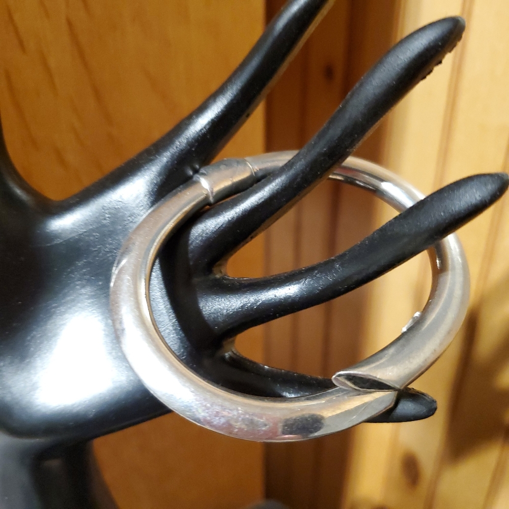 Classic Silver Hoop Earrings - Women's Jewelry